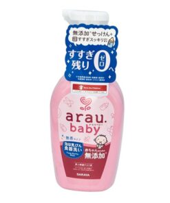 Nước rửa bình sữa Arau Baby 500ml đến từ Nhật Bản