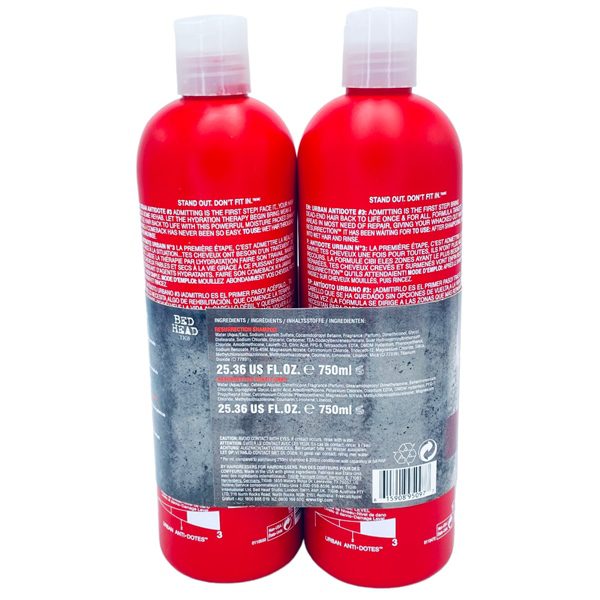 Bộ Dầu Gội Xả, Dầu Gội Tigi Bed Head 750Ml