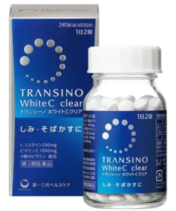 Transino White C 240 Viên – Uống Dài, Da Đẹp Dai, Nám Bay Không Hẹn Ngày Trở Lại