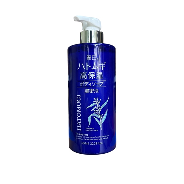 Sữa Tắm Hatomugi Ý Dĩ 600Ml – Màu Xanh Dịu Mát, Đánh Bay Bụi Bẩn, Hồi Sinh Làn Da 1 9D36A29219Ac4379B476D73E56546Aab