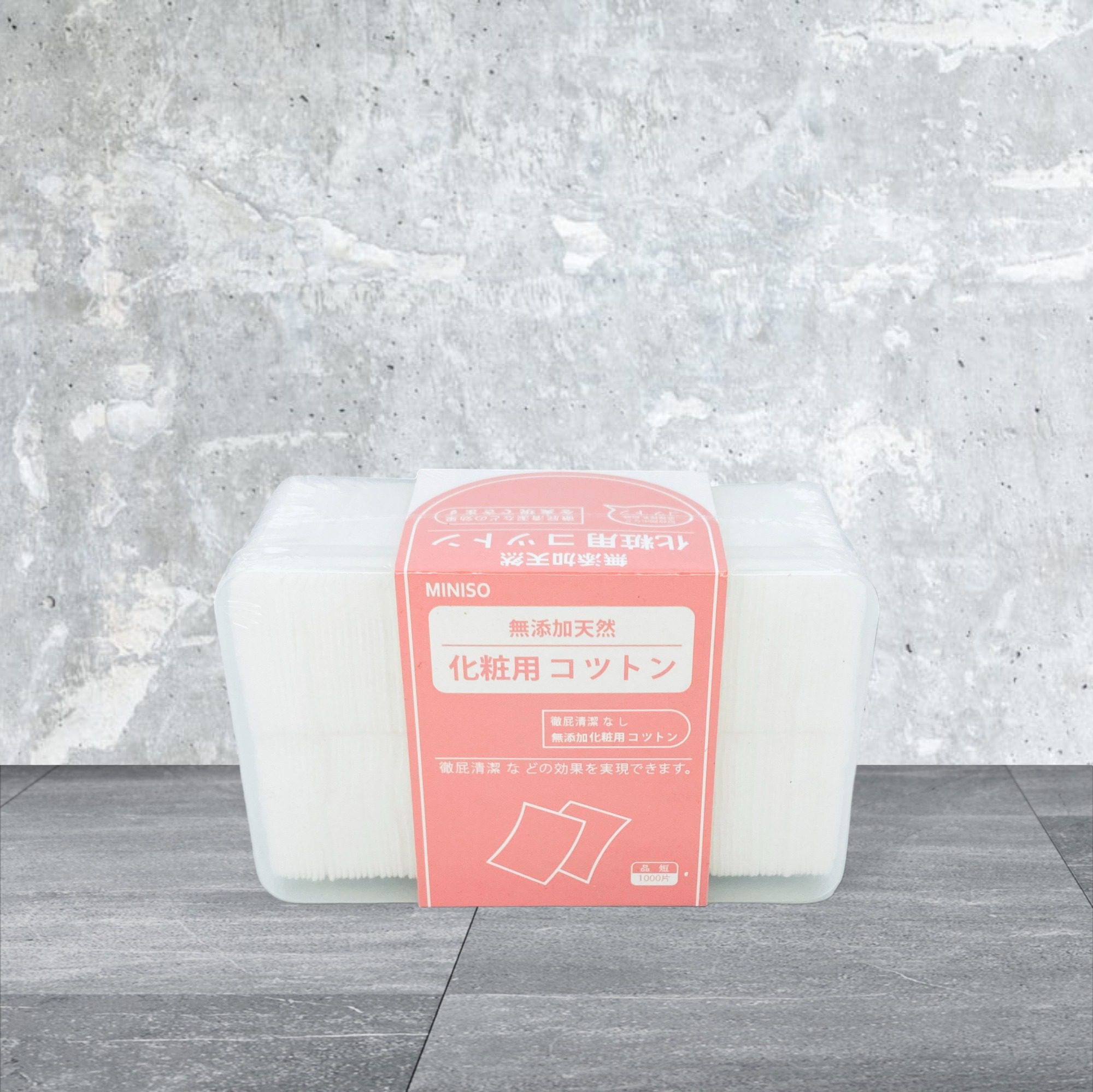 Bông Tẩy Trang Miniso Hộp Nhựa