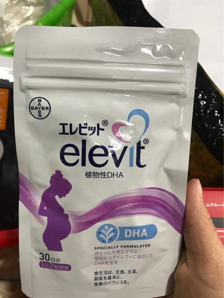 Dha Bầu Elevit 30 Ngày
