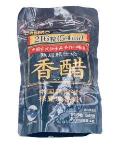 Viên uống giấm đen Orihiro Nhật Bản – Gói 216 viên (54 ngày) hỗ trợ tiêu hóa và chuyển hóa chất béo