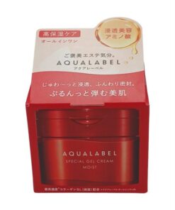 Kem dưỡng AQUALABEL màu đỏ 90g – Cấp ẩm, chậm lão hoá