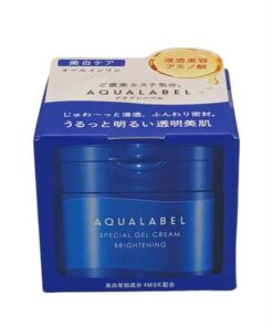 Kem dưỡng AQUALABEL 90g màu xanh – trắng da, ngừa nám.