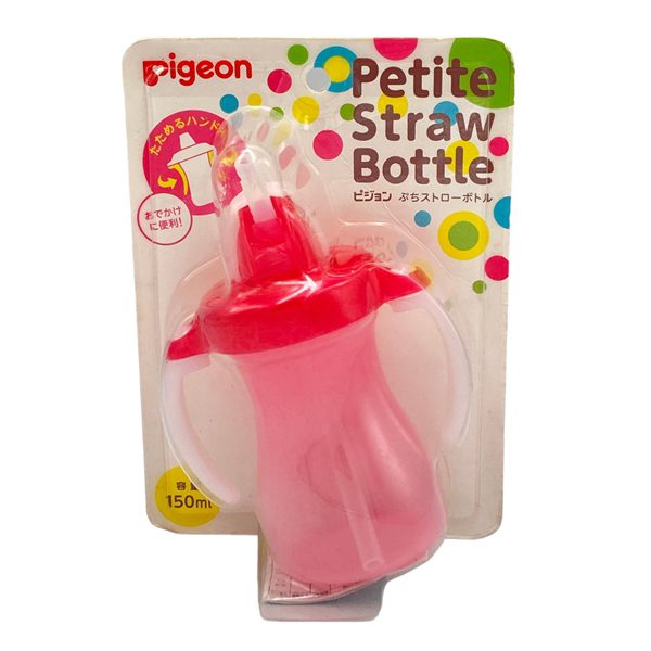 Bình uống nước màu hồng Pigeon 150ml
