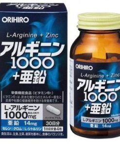 Viên Uống L-Arginine+Zinc Tăng Cường Sinh Lý ( Orihiro)