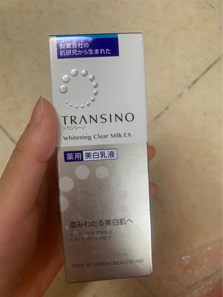 Sữa Dưỡng Trắng Da Transino Whitening Clear Milk Ex 100Ml