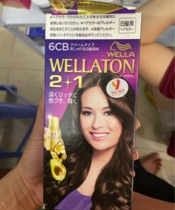 Nhuộm tóc wellaton 6cb