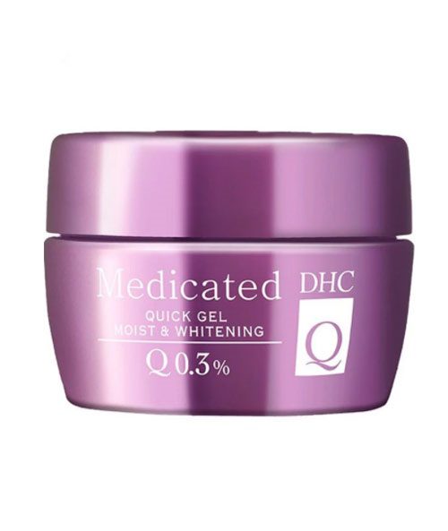 Kem Dưỡng Trắng, Chống Lão Hóa Siêu Năng - Dhc Medicated Q Quick Gel Moist & Whitening Q 0.3% (50G)