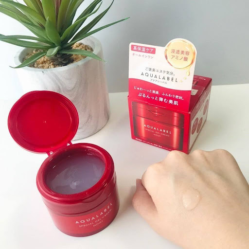 Kem Dưỡng Aqualabel Màu Đỏ 90G – Cấp Ẩm, Chậm Lão Hoá 5 A Recovered
