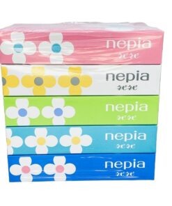 Giấy ăn Nepia 150 tờ set 5 màu