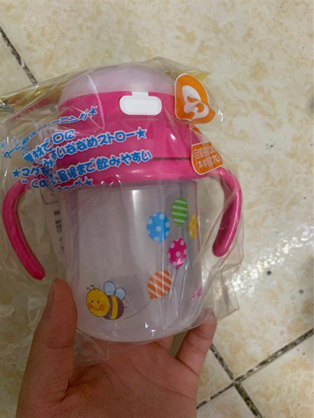 Bình Tập Uống Kid & Mama 270Ml (Hồng)