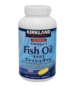 Viên uống dầu cá Omega-3 Orihiro 180 viên – Cứu tinh cho trái tim khỏe, não nhanh, mắt sáng