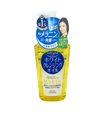 Dầu Tẩy Trang Kose Softymo White -Vàng Nhat 230Ml