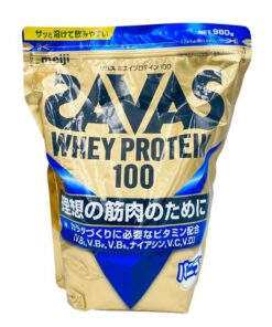 Bột Tăng Cơ Savas Whey vị vani 980g