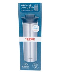 Bình Pha Trà Thermos 1000Ml (Có Lọc) Màu Bạc