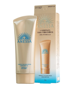 Kem Chống Nắng Anessa Nhật 90G – Skincare Gel Hộp Vàng, Dưỡng Ẩm Và Chống Nắng 2 Trong 1