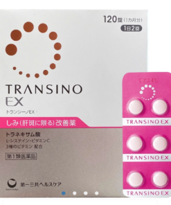 Viên Uống Transino Whitening EX 120 Viên – Nói Không Với Nám, Da Sáng Như Gương Soi