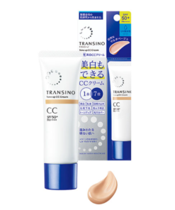 Kem nền Transino Tone Up CC Cream SPF 50+ – Vạch Vàng Nâng Tông, Sáng Mịn Cả Ngày
