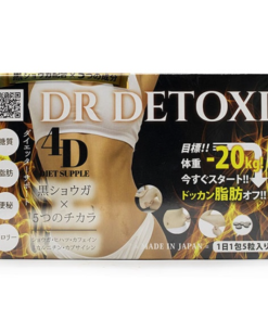 Viên uống Dr Detoxi 4D Diet Supple – Hỗ Trợ Thải Độc, Cân Bằng Cơ Thể, Kiểm Soát Cân Nặng