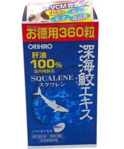 Viên uống sụn vi cá mập Orihiro Squalene 360 viên