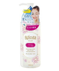Nước Tẩy Trang Bifesta Cleansing Lotion chai 400ml màu hồng