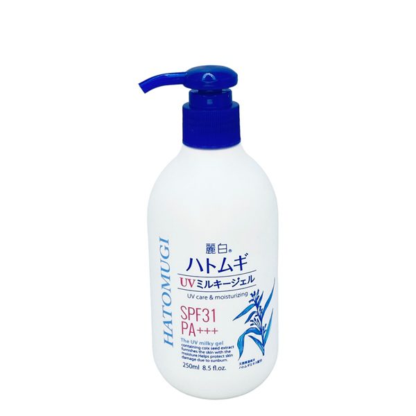 Kem Duong The Hatomugi Spf31 Voi Xanh 250Ml Bao Ve Da