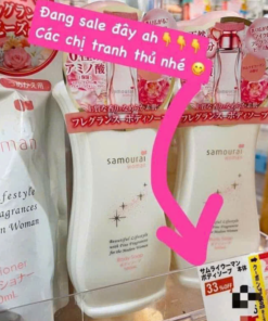 Sữa tắm Samoural Woman 500ml – Quyến rũ từ làn da đến ánh nhìn