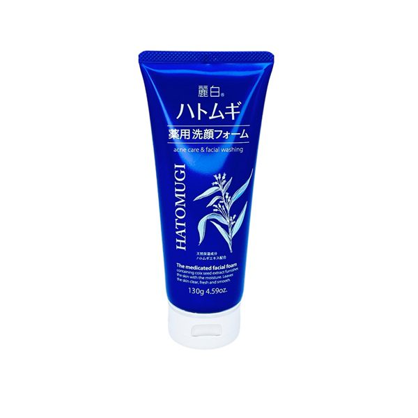 Sua Rua Mat Hatomugi Y Di Xanh 130G Cho Da Dau Mun