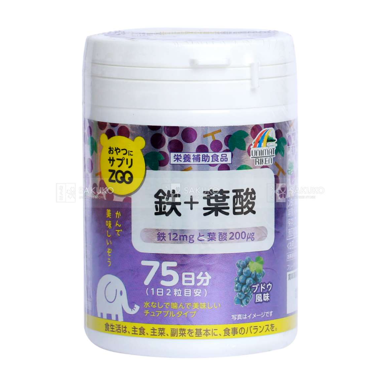 Unimat Riken Bo Sung Sat Axit Folic Hieu Qua 150 Vien