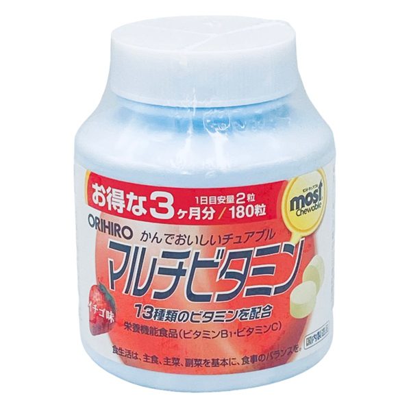 Vien Ngam Orihiro Vi Dau Bo Sung Vitamin 180 Vien Thom Ngon