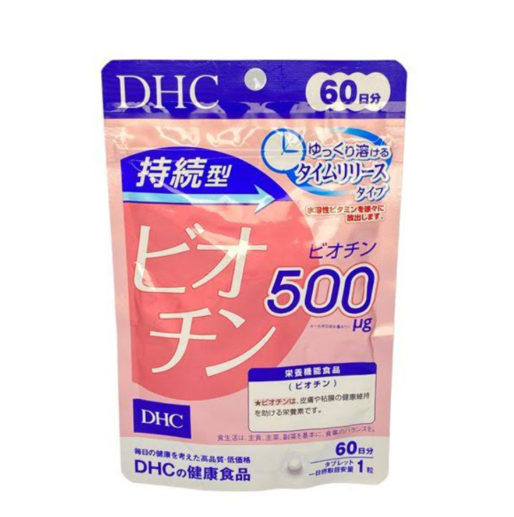 Vien Uong Dhc Biotin 60 Ngay Nuoi Duong Toc Day Muot