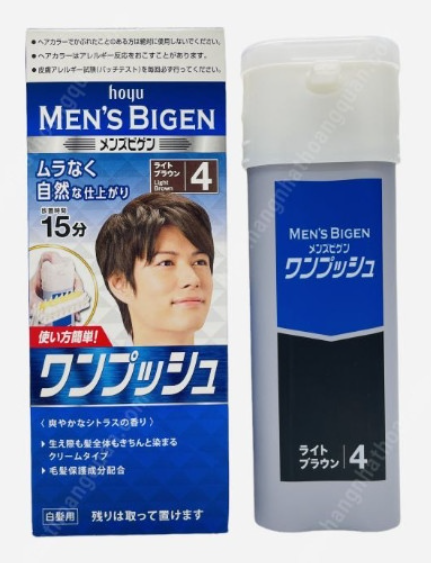 Bigen So 4 Nhuom Toc Bac Nam Mau Nau Dep Chuan