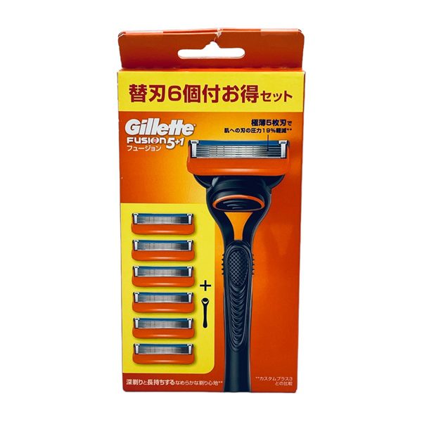 Dao Cao Rau Gillette Fusion 6 Luoi Khong Pin Mau Cam Ban Cu