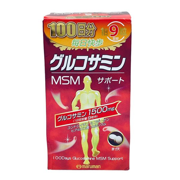 Glucosamine Msm 1500Mg Ho Tro Xuong Khop Khoe Manh