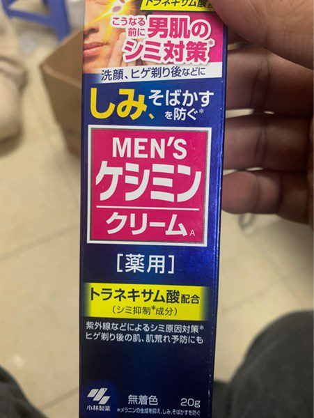 Kem Kobayashi Kenshimin Giai Phap Tri Nam Hieu Qua Cho Nam Gioi