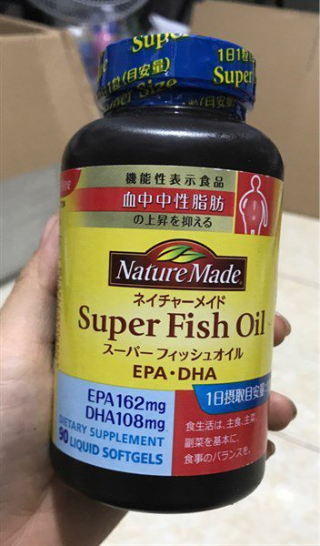 Nature Made Fish Oil Epa Dha 90 Vien Bo Tim Sang Mat