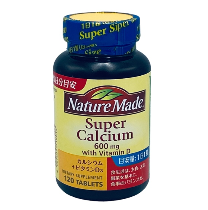Nature Made Super Calcium D3 120 Vien Bo Sung Canxi Tu Nhat