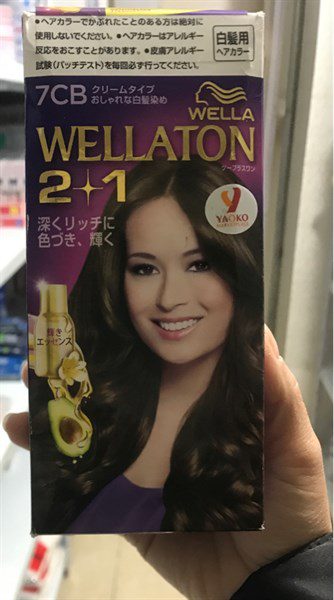 Nhuom Toc Wellaton 7Cb Sac Nau Vang Sang Trong
