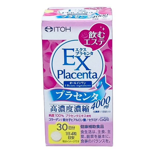 Placenta Ex Itoh 30 Vien Bi Quyet Nuoi Duong Lan Da Rang Ngoi
