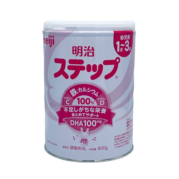 Sua Meiji 800G Hong Dinh Duong Vang Cho Be 1 3 Tuoi