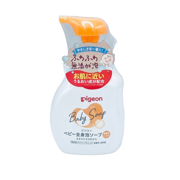 Sua Tam Pigeon Baby Soap Chiet Xuat Cam Diu Nhe Cho Be