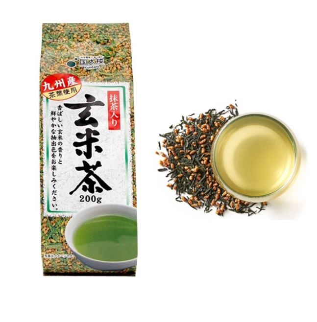 Tra Xanh Gao Lut Rang Kunitaro 200G Thom Ngon Bo Duo