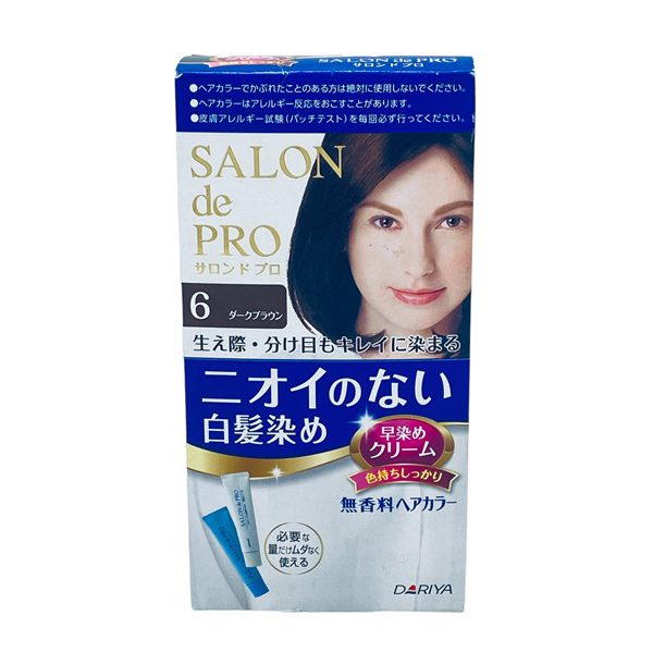 Trai Nghiem Nhuom Toc Dang Cap Tai Salon De Pro 6