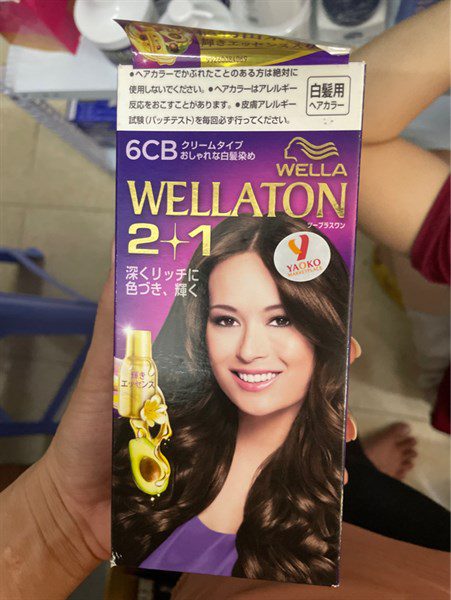 Trai Nghiem Nhuom Toc Wellaton 6Cb Ben Mau