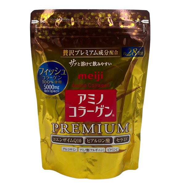 Collagen Meiji Amino Premium 214G Vang Doc Dao Sang Da Khoe