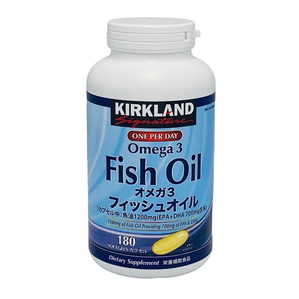Kirkland Omega 3 Fish Oil Loi Ich Vang Cho Suc Khoe