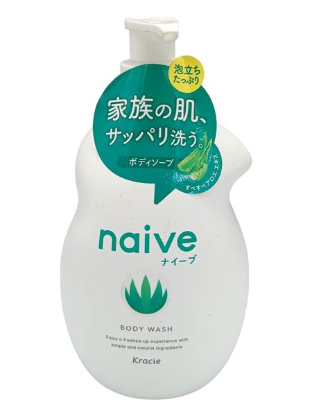Sua Tam Naive Nha Dam 530Ml Duong Da Min Mang Thom Diu 59 Ky Tu