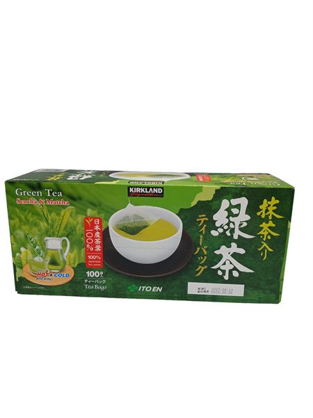 Tra Xanh Kirkland 100 Goi Tuoi Mat Dam Vi Tra Nhat
